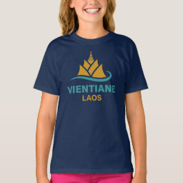 Vientiane Laos Sydostasien T Shirt