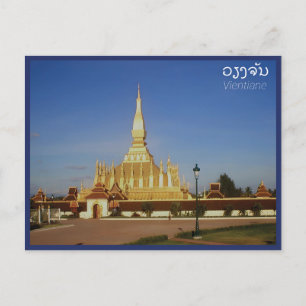 Vientiane - Laos Vykort