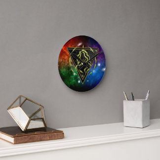 Vierge Zodiaque Cadeau Astrologie Rund Klocka
