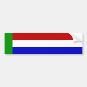 Vierkleur Bildekal