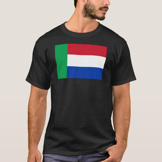 Vierkleur T-shirt (Framsida)