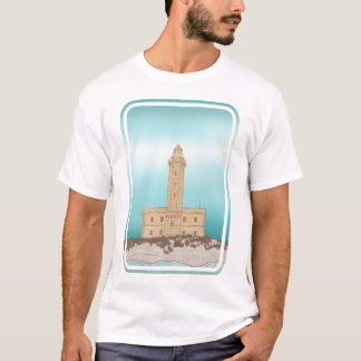 Vieste Lighthouse-Italien T Shirt