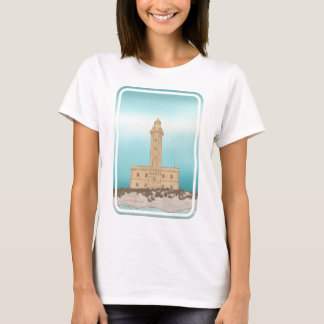 Vieste Lighthouse-Italien T Shirt