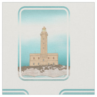 Vieste Lighthouse-Italien Tyg