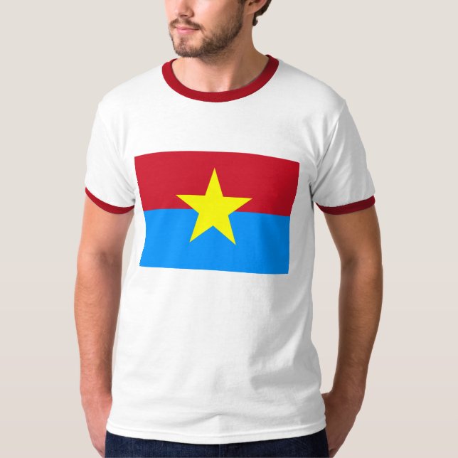 Viet Cong flagga T Shirt (Framsida)