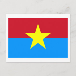 Viet Cong Flagga Vykort