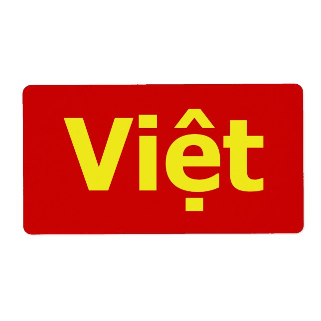 Viet Fraktsedel (Framsidan)