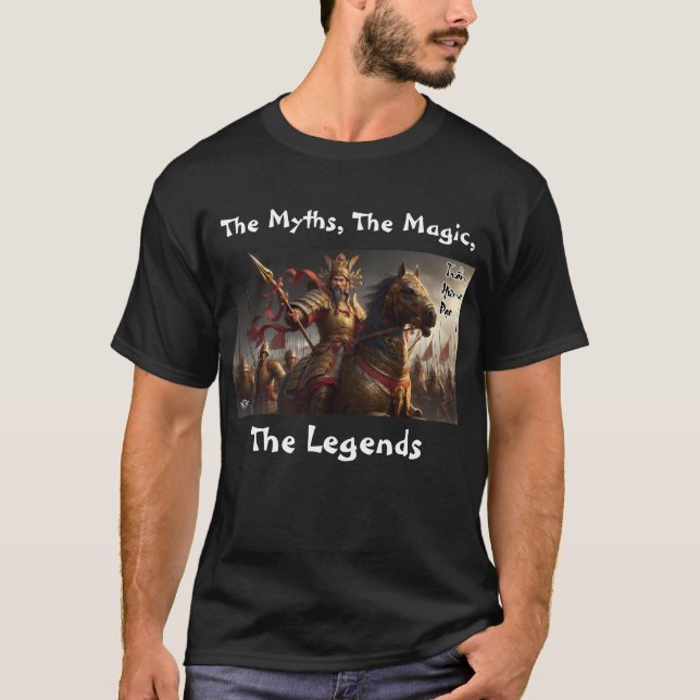 Viet Legends' General T-shirt: Tran Hung Dao T Shirt (Framsida)