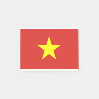 Viet Nam Flagga Post-it Block