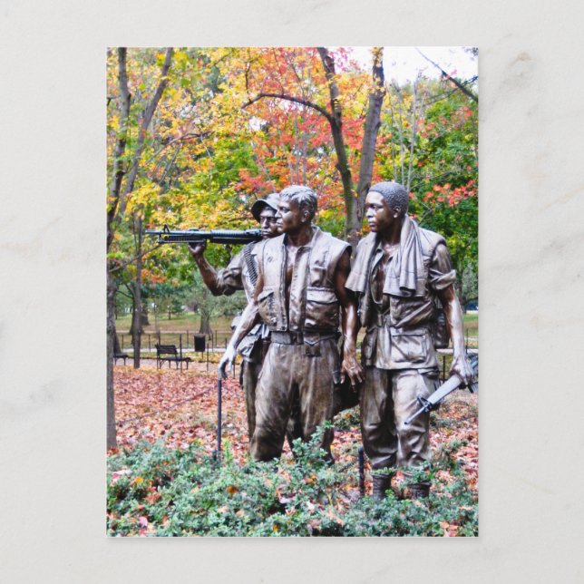 Viet Nam Memorial - Washington D.C. Vykort (Framsida)