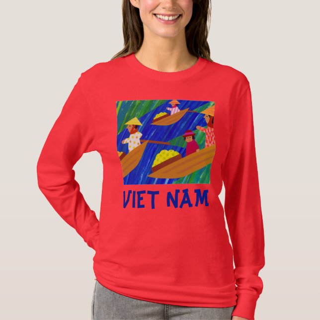Viet Nam Travel T Shirt (Framsida)