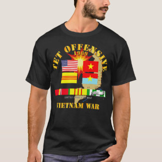 Vietnam 1969 års provoffensiv t shirt