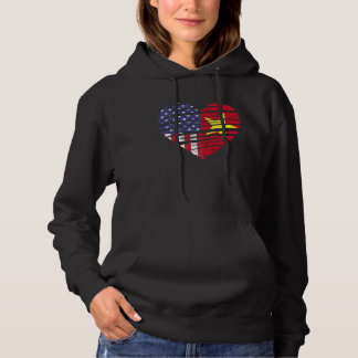 Vietnam Amerikansk Odlad Hjarta USA Patriotiskt Ar T Shirt