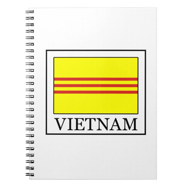 Vietnam Anteckningsbok Med Spiral (Framsidan)