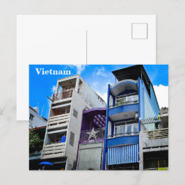 Vietnam Asia Street Photography Helg Vykort