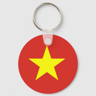 Vietnam bemannar armén, den Vietnam flagga Nyckelring