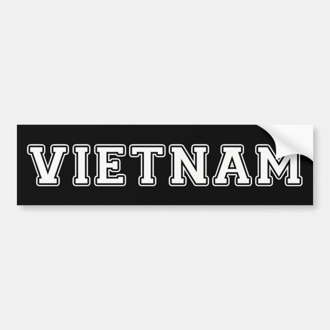 Vietnam Bildekal (Framsidan)