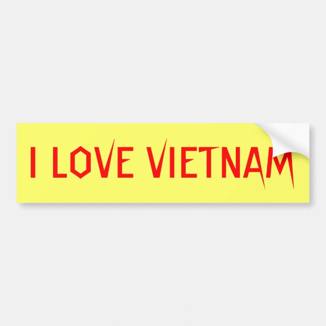 VIETNAM*-bildekal Bildekal (Framsidan)