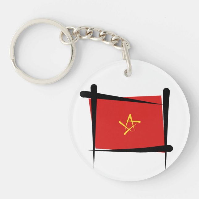 Vietnam borstar flagga (Framsidan)