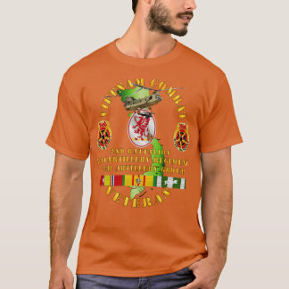 Vietnam Combat Vet 2nd Bn 13th Artillery VN SVC T Shirt