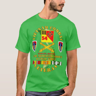 Vietnam Combat Vet 54th Artillery Group II Fält T Shirt
