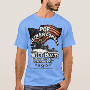 Vietnam Compat PCF Boats veteraner T Shirt