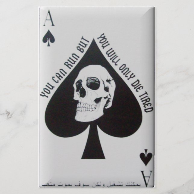 Vietnam dödkort brevpapper (Framsida)