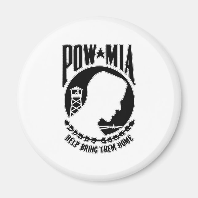 Vietnam Era POW/MIA Magnet (Framsidan)