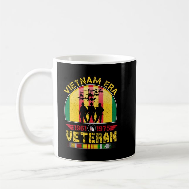 Vietnam Era Veteran 1961-1975 Kaffemugg (Vänster)