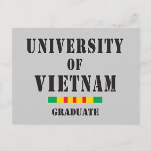 Vietnam examen stencil vykort
