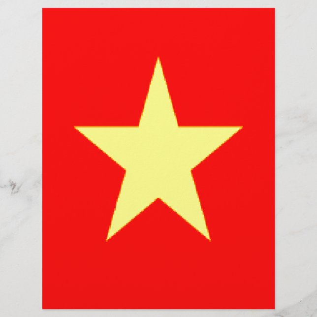 vietnam flagga (Framsida)