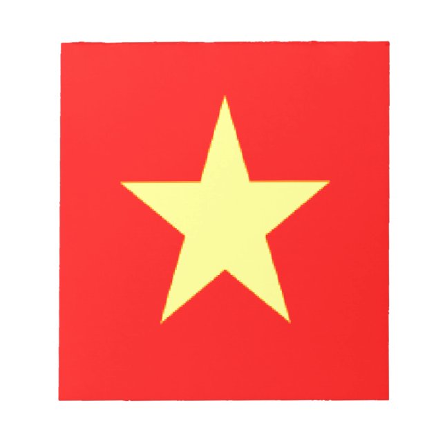 vietnam flagga anteckningsblock (Framsida)