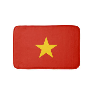 Vietnam flagga badrumsmatta
