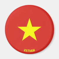 Vietnam Flagga Charming Patriotic