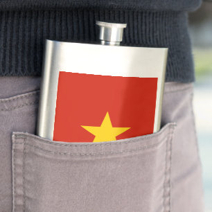 Vietnam flagga fickplunta