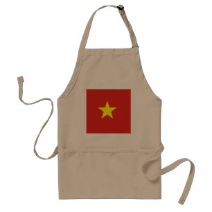 Vietnam flagga förkläde