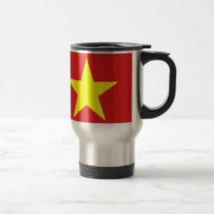 Vietnam Flagga Gult Star Resemugg
