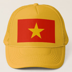 Vietnam Flagga Hat Keps