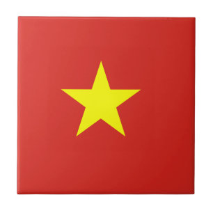 Vietnam flagga kakelplatta