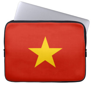 Vietnam flagga laptop fodral
