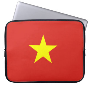 Vietnam flagga laptop fodral