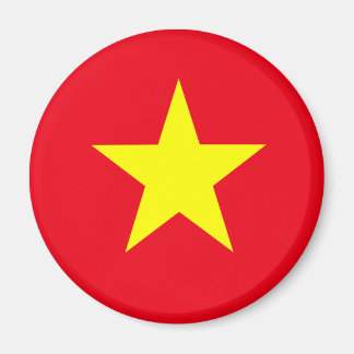 Vietnam Flagga Magnet