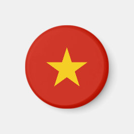Vietnam flagga magnet