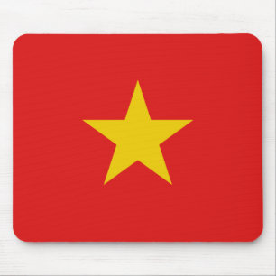 Vietnam flagga Mousepad Musmatta