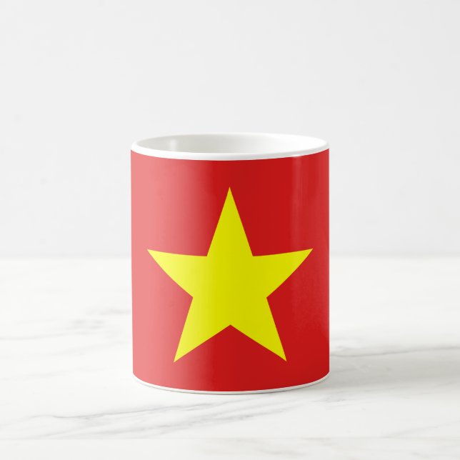 Vietnam Flagga Mugg (Center)