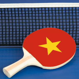 Vietnam flagga pingisracket