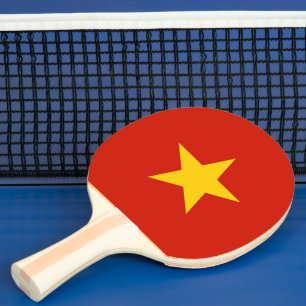 Vietnam flagga pingisracket
