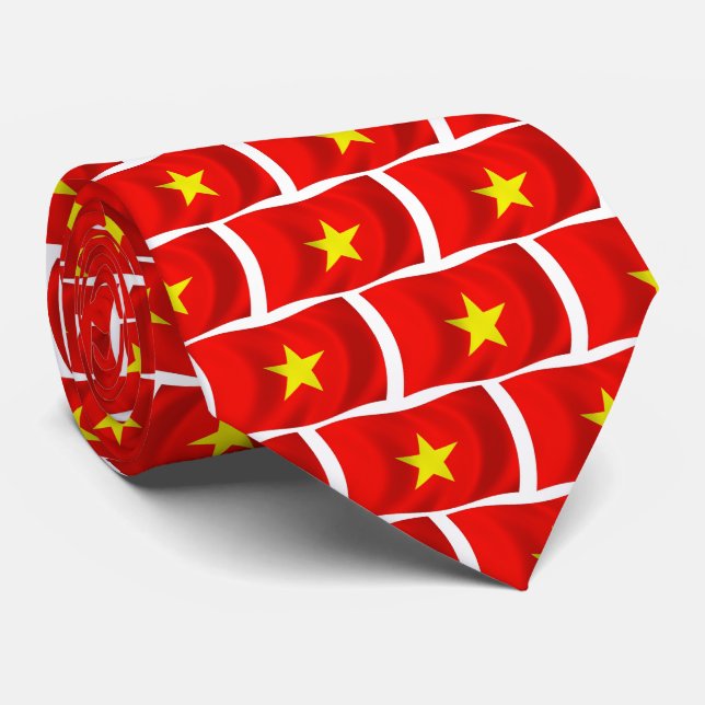 Vietnam Flagga Slipknot Slips (Rullad)