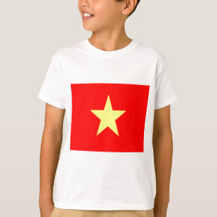 vietnam flagga tee shirt