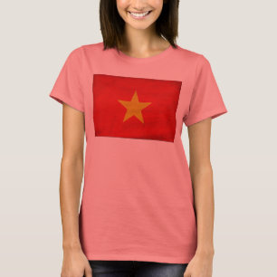 Vietnam flagga tee shirt